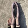 Women Shiny Ultra-Thin Silky Thigh High Stockings Sexy Oily Bright Shimmery Over Knee Long Socks Glossy Hosiery Clubwear