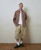 Lujeoseukeulleob Lc Logo Applique Bermuda Cotton Pants Beige