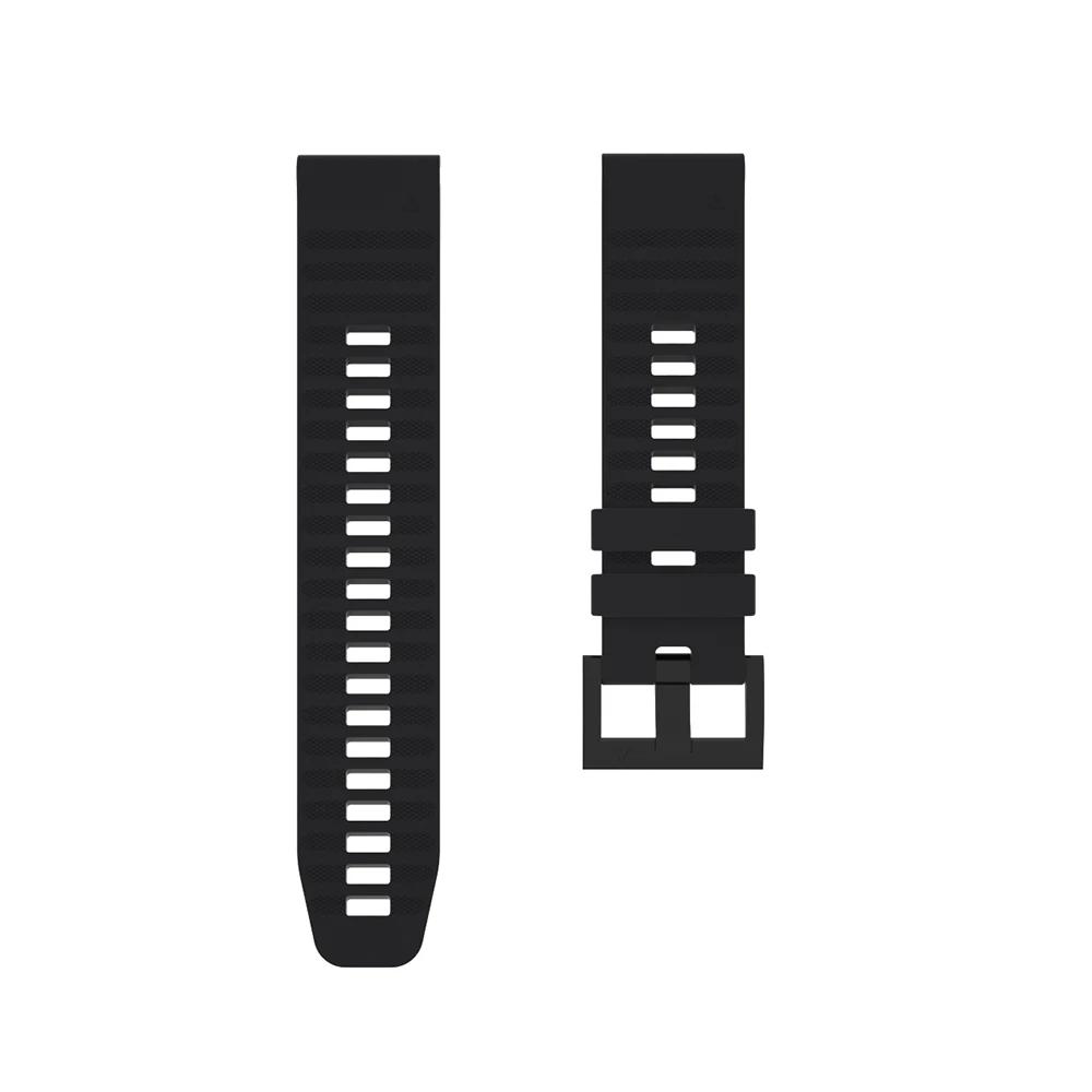 22mm 26mm Quick Fit Silicone Strap For Garmin Fenix 8/7/7X/6/6X Pro/5/5X Plus Replacement Watch Band For Garmin EPIX/Enduro 3