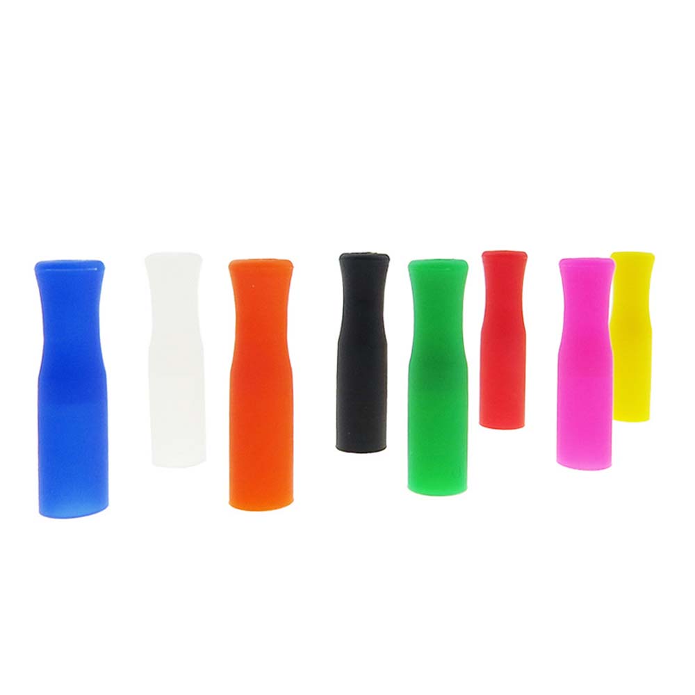 Cover Fit for 6mm Wide Stainless Steel Straws Teeth Protector Straw Tip Bar Tool Party Accessories