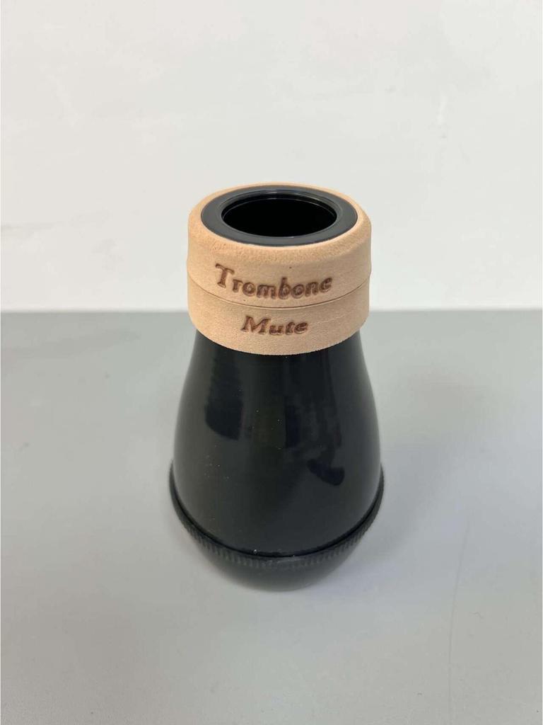 ABS Tenor Trombone Mute Silencer - Half-Closed Damper Accessory