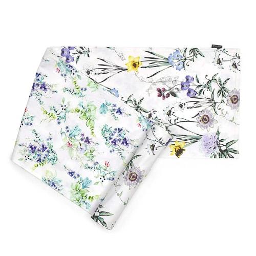 STYLE Decor Table Runner/Table Center (30cm x 180cm), 100% Cotton, Reversible, Botanical Garden Design, W2600620