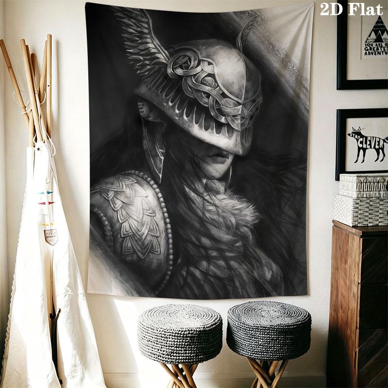 Malenia Fury Wall Hanging Printed Fabric Blanket Decorative Tapestries for Bedroom Living Room Home Decor