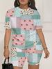 Color Codes: European and American Women's Clothing, Painting Print T-shirts, Shorts, Sets, Sportswear