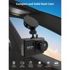 Dash Cam Front and Rear, 2.5K+1080P Dual Dash Camera for Cars with 32GB SD Card, 2.45 Inch IPS Screen, 2 Mounting Ways, Night Vi