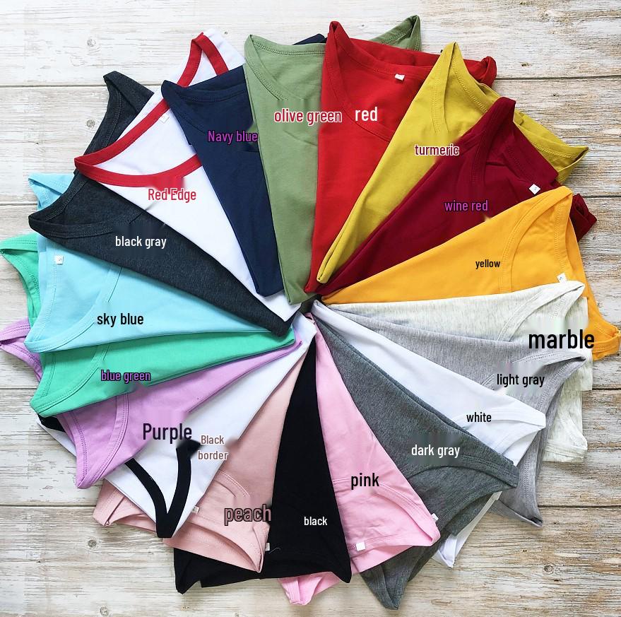 Nech ho být Dámské tričko s kulatým výstřihem a krátkým rukávem s potiskem - Evropský a americký módní trend