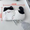 1Pcs Large-Capacity Japanese Style Cat Pen Bag Cute Cat Pen Case Plush Stationery Box For Junior High School Students Girls Gift