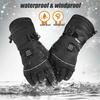 Smart Rechargeable Heated Gloves with Touchscreen & Temperature Control for Cold Weather and Motorcycle Riding