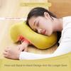 Office Artifact Multi-functional Nap Pillow for Students  Plush Solid Color Pillow Portable Pillow To Protect Cervical Spine