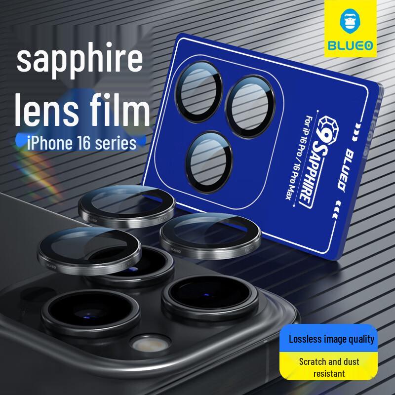 Mr. Blue Gorilla iPhone Screen and Lens Protectors