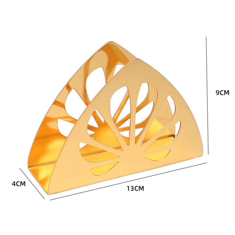 Nordic Napkin Holder Tissue Holder Paper Towel Dispenser Cafe Freestanding Dining Table Gold Wrought Iron Paper Towel Clip