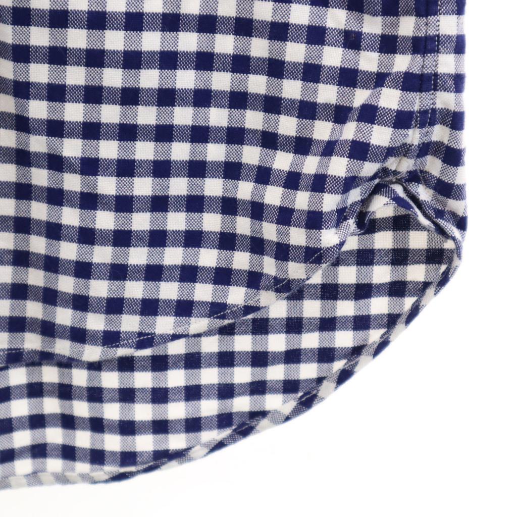 a day in the life Gingham Check Pattern Long sleeve Button down shirt M Men's Used