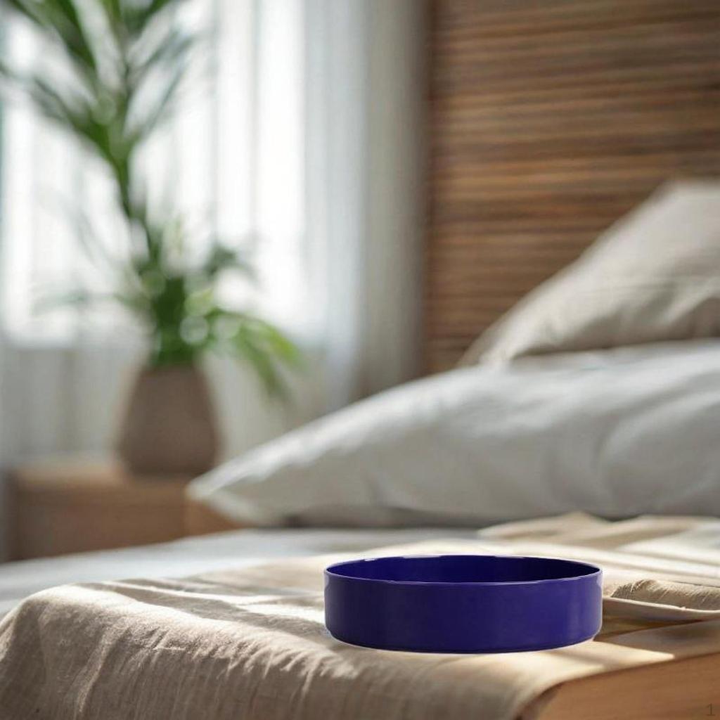Vaso Decorativo Tigela Vaso de Flores Redondo Estético Suporte de Composição PP Prático para Micro Paisagens