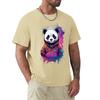 Panda in a Hoodie - Nebula T-Shirt plus sizes plus size tops men graphic t shirts