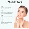Zvedací náplast na pleť, Zpevnění pleti, Redukce jemných vrásek, Obličejová náplast, Krása, Průhledná zvedací náplast.