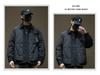 Men's 2024 Winter Lightweight White Duck Down Workwear Jacket Liner, Shirt-Style, Loose Plus Size Fit
