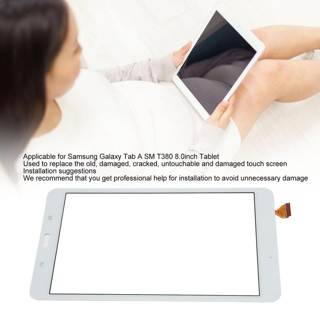 Glass Digitizer Replacement for Tab A SM T380 8.0inch Tablet