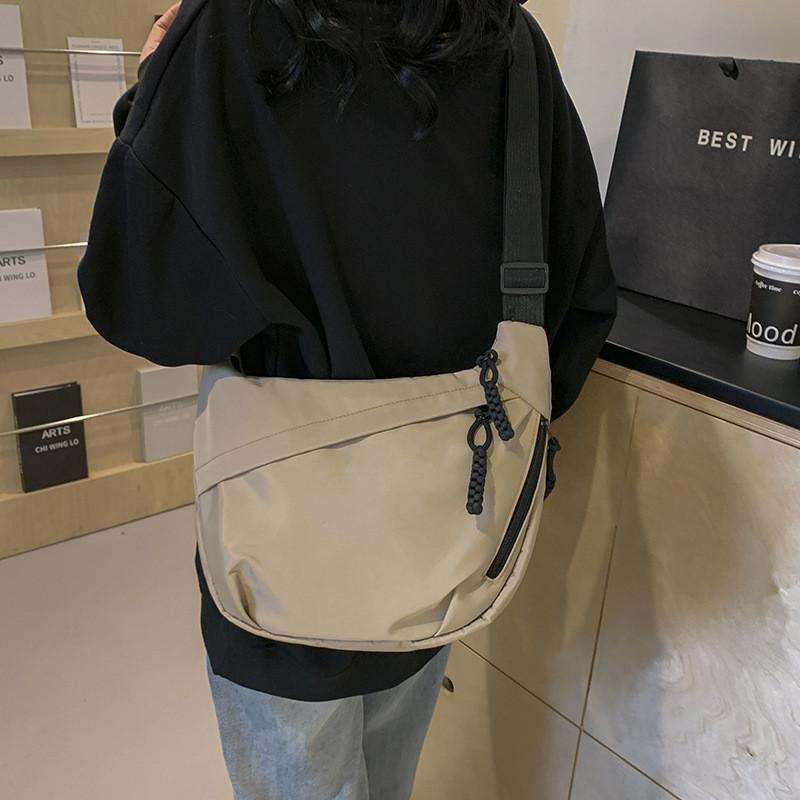 2024 Neue Lässige Mode-Tragetasche Koreanischer Stil Achseltasche Street Trend Große Kapazität Schulter-Schrägbandtasche Damen