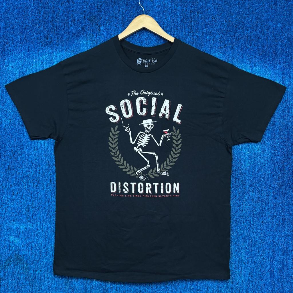 T-shirt Punk Social Distortion Taille Extra Large T-shirt Unisexe