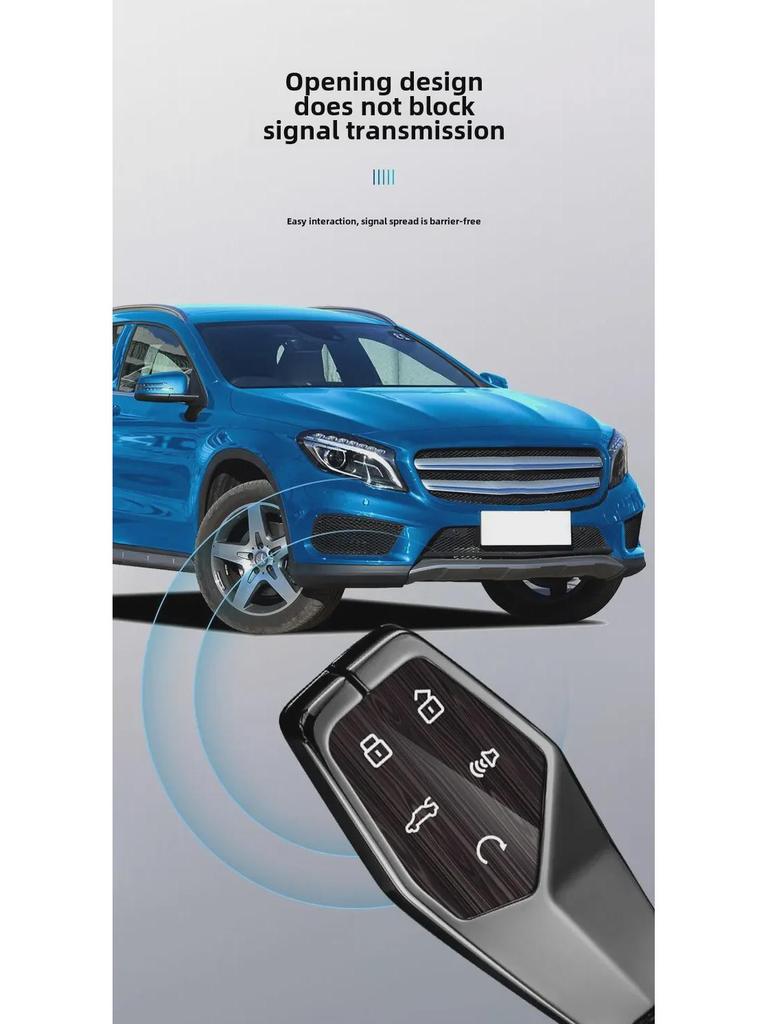 MG ONE Zinc Alloy Car Key Cover - Stylish Modification Accessory for Men and Women