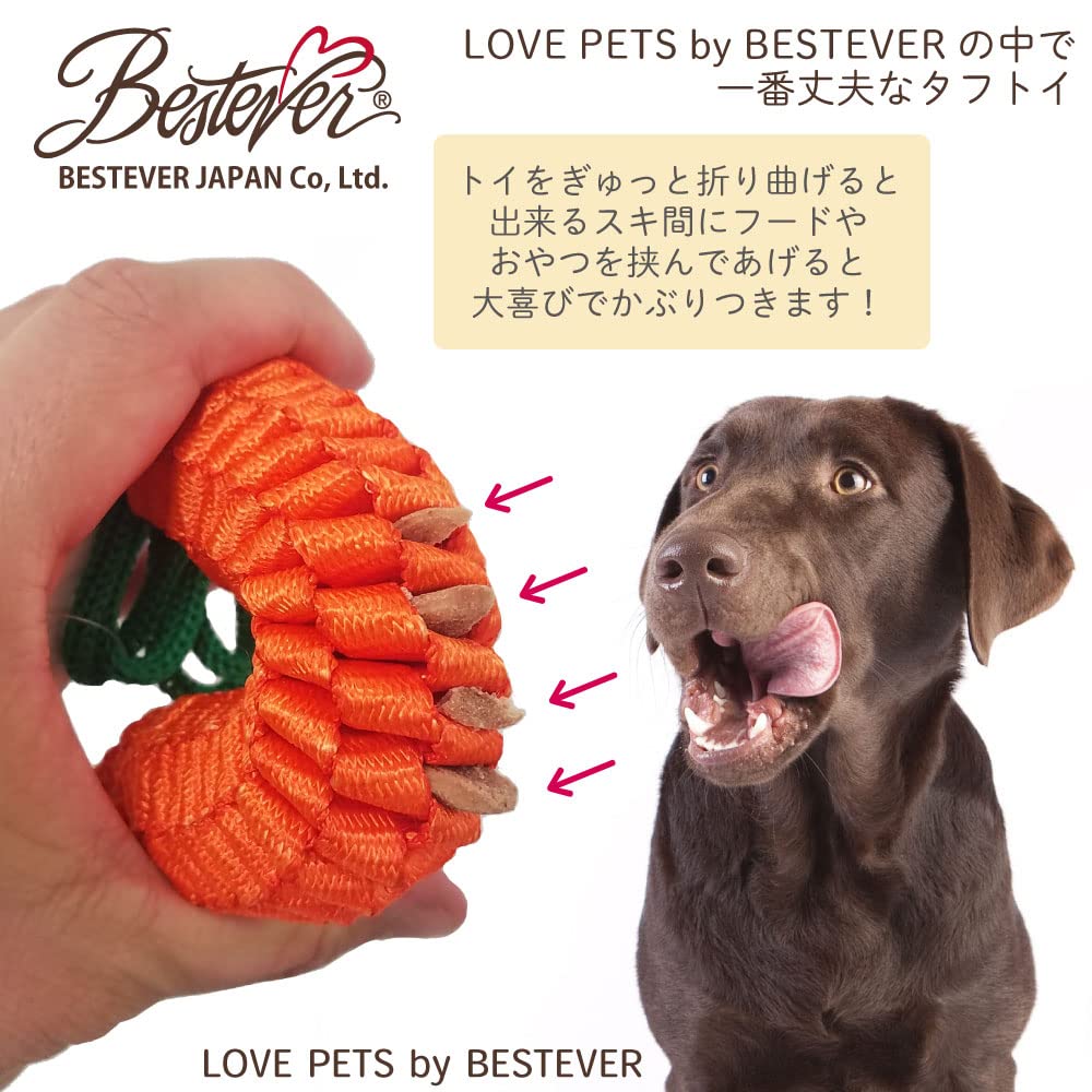 LOVE PETS by BESTEVER Robustes Spielzeug Karotte XL (47232)