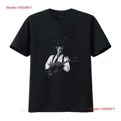 Vintage Mark Knopfler Signed For Fans Cotton Black All Size T Shirt HH002 Long Sleeves Washed C