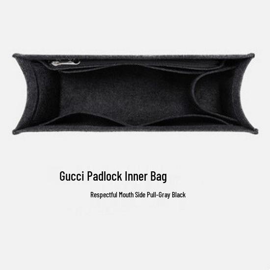 Lightweight Felt Inner Bag Organizer with Support and Divider Pockets