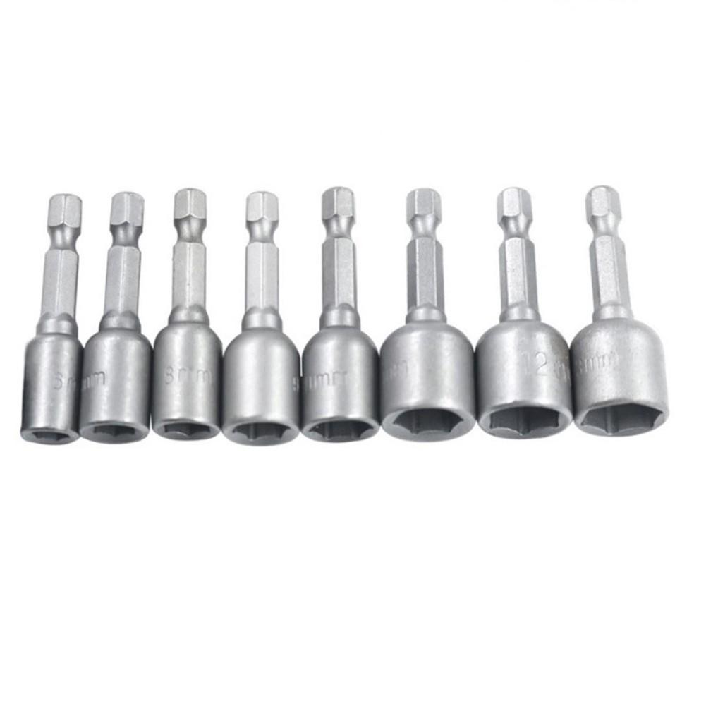 Driver Socket Additional Length Chrome Vanadium Steel Drill Chuck