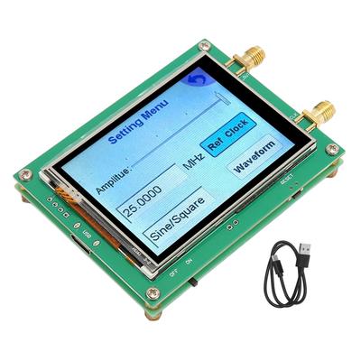 MAX2870 HF-Signalquelle 2,8-Zoll-Touchscreen Hohe Genauigkeit Geringes Rauschen 0,5PPM PLL 23,5–6000 MHz