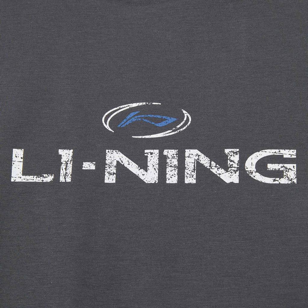 Li Ning Sports Lifestyle Series Round Neck Logo Couple Casual T-Shirt Unisex Tops ATSW285-7