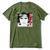 Opescoo Unisexga Curta Tecido Tshirt Masculino Uu2 Band Tee Qualidade Superior Presente De Aniversrio
