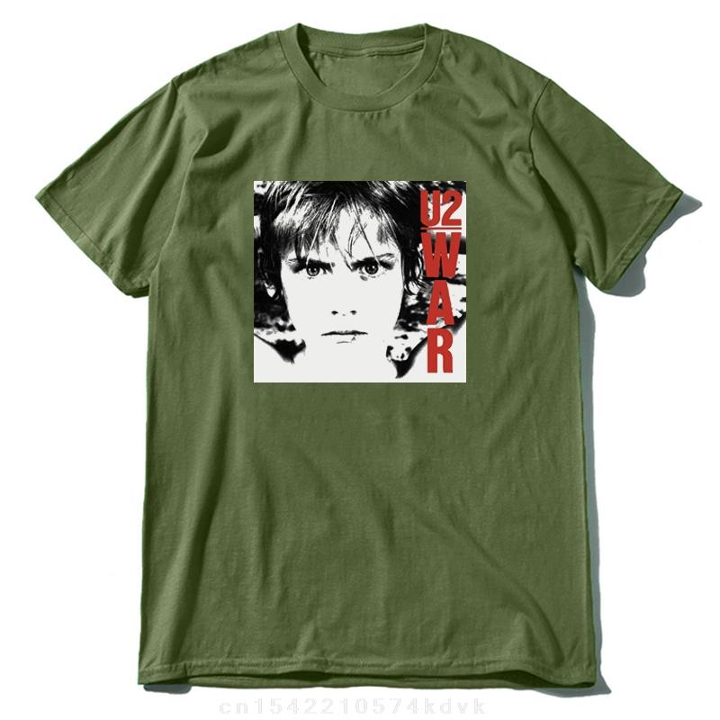 Opescoo Unisexga Curta Tecido Tshirt Masculino Uu2 Band Tee Qualidade Superior Presente De Aniversrio