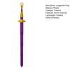 Kpop Hunter Cosplay Longsword Prop Halloween Costume Party Anime Inspired Hunters Stiletto Weapon Role-play Accessory Fans Collectible Prop