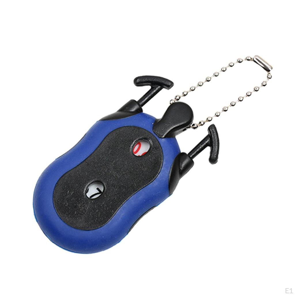 Counter Golf Stroke Shot Putt Tally Keeper Number with Key Chain, Pack of 2