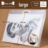 4K Frosted Art Portfolio: Student Handbag & Drawing Paper Storage Album 8K