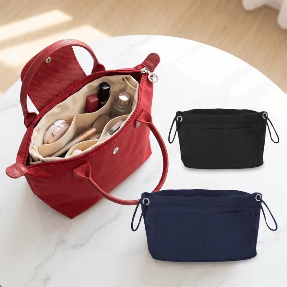 High Quality Simple Style Women's Handbag Multifunctional Lightweight Insert Bag Multiple Compartments Bag Organizer Women's Use