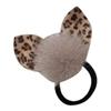 Elegant Rabbit Ear Plush Hair Tie - High Elastic Ponytail Holder for Autumn/Winter