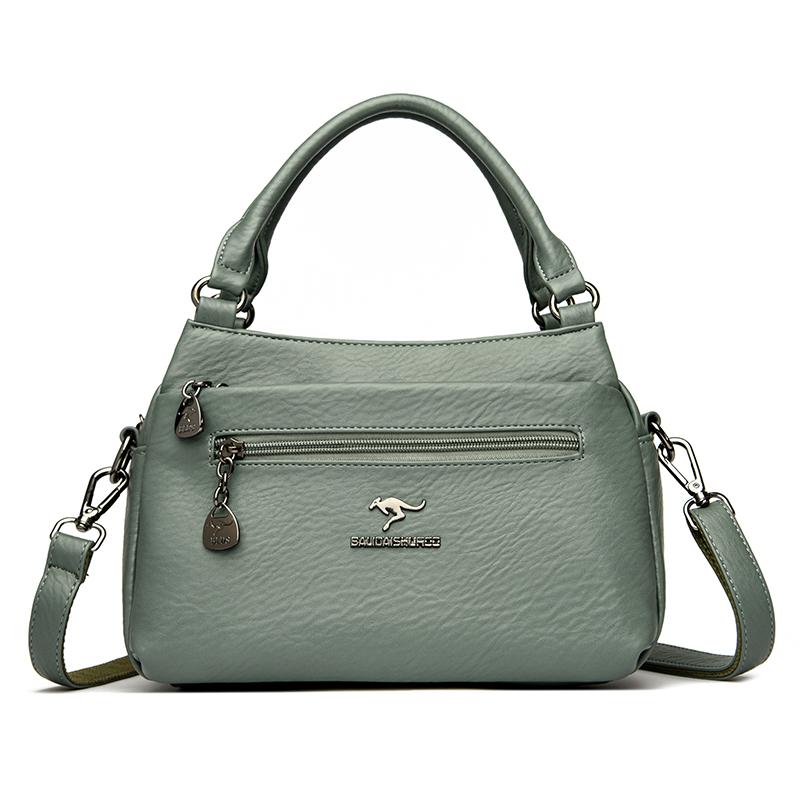 

Мягкая кожаная сумка-мессенджер для женщин Crossbody Sac высококачественные сумки роскошные сумки