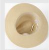 Men Big Size 61-64Cm Panama Sun Hats Women Beach Wide Brim Straw Hat Lady Summer Sun Hats Plus Size Fedora Hat 55-57Cm 58-60Cm