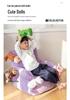 Corduroy Beanbag Sofa Chair for Kids - Fabric Tatami Balcony Seat