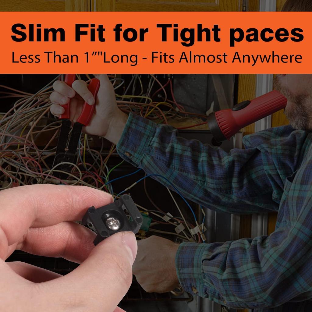 75 Pcs Cable Zip Tie Base Saddle Type Mounts with 6 Inch & 0.19 Inch Cable Ties and Stainless Steel Screw, Anchor Wire Cable Clips Organizer Holders