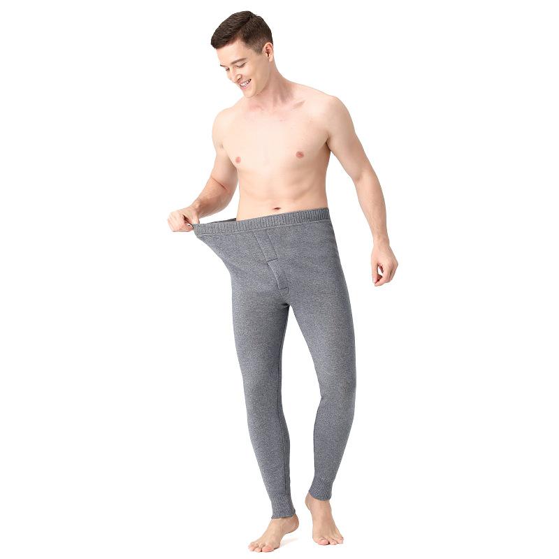 Herren- und Damen-Hose mit hohem Bund, warm aus Wolle, mit Fleecefutter und kaschmirähnlichem Tragekomfort.