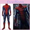 Prachtige Verbazingwekkende Spiderman Maillots Halloween Cosplay Kostuums Zentai Pak Met Prachtig Vakmanschap En Ademende Stof