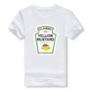 Yellow Mustard DIY Halloween Costume Matching Group MustardTShirt Funny Ketchup Clothes for Couples Gifts Aesthetic Outfits