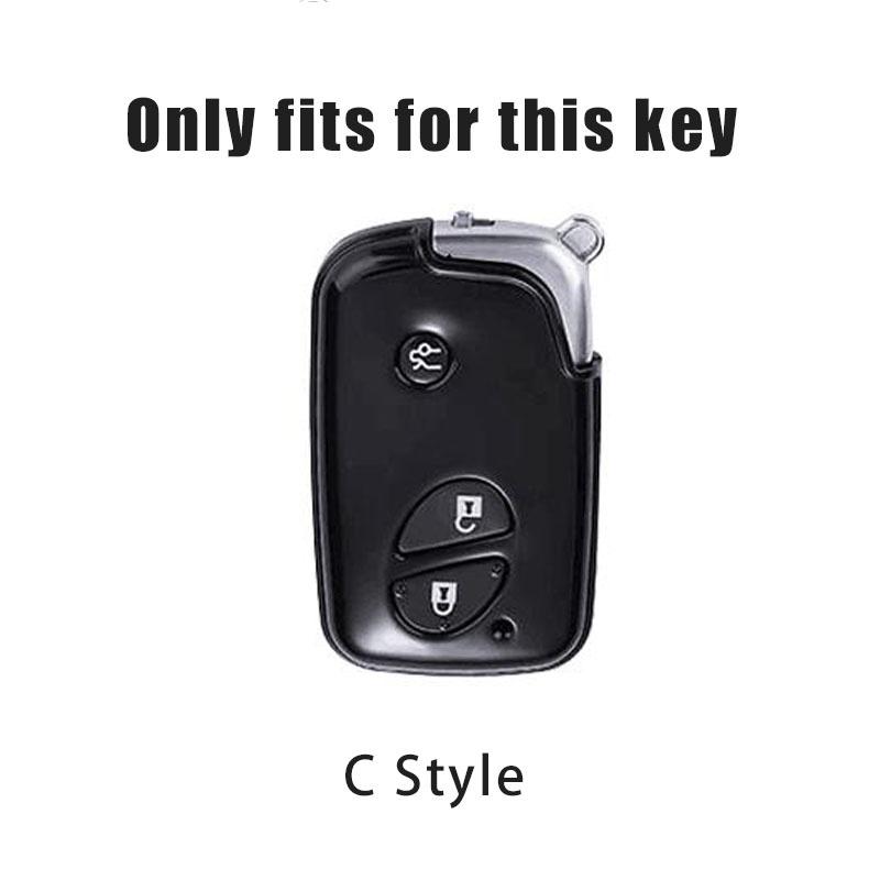 WRSP5 Genuine Leather Car Remote Key Case Fob Cover For Lexus CT200H GX400 GX460 IS250 IS300C RX270 ES240 ES350 LS460 GS300 450h 460h
