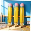 Giant Inflatable Pencil Toy Large Pvc Simulation Pencil Inflatable Stick Prop Blow Up Toy For Kids Party Game Photo Booth Decor