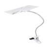 Large Magnifying Glass with Clip 4X Magnification Large Clear Lens Flexible Hose Magnifier for Reading Repair Crafts