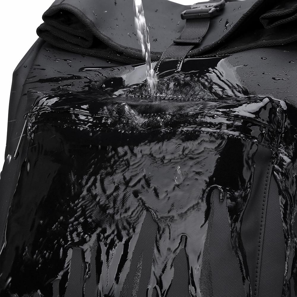 A 15.6-Inch Men's And Women's Large Capacity Simple Fashion Wear-Resistant Anti-Scratch Fabric Multi-Functional Casual Backpack