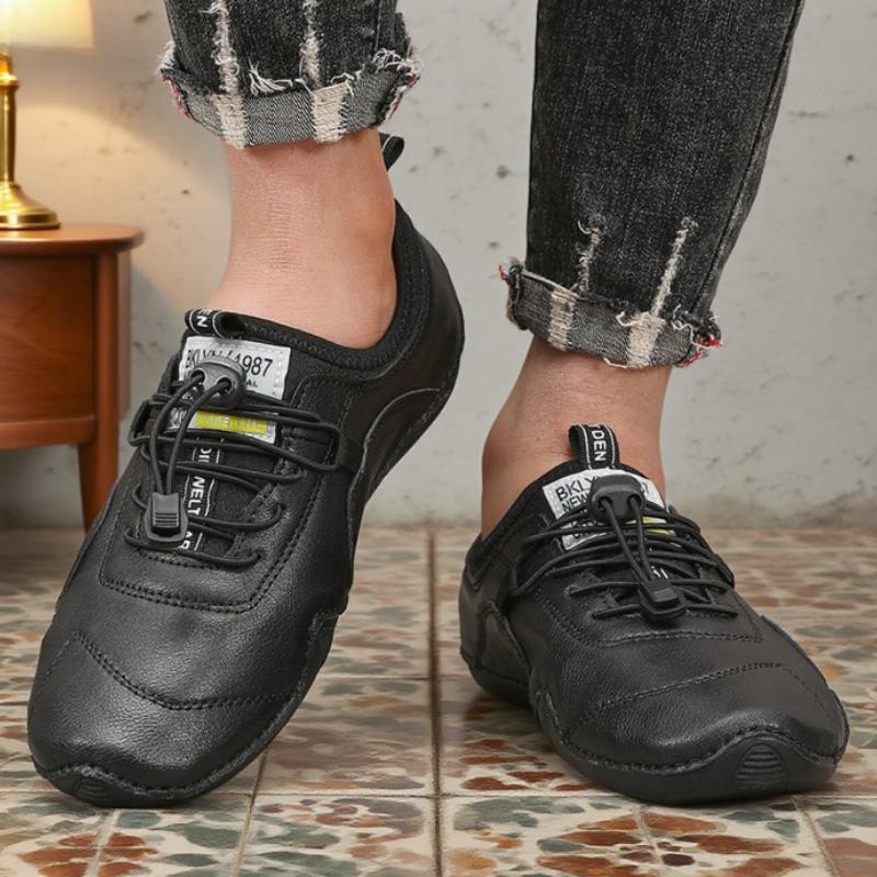 

Classic Men s Bare Boots Retro Commuting Easy To Wear Comfort Flat Shoes High-quality Brand Soft Comfortable Casual Travel Shoes 40