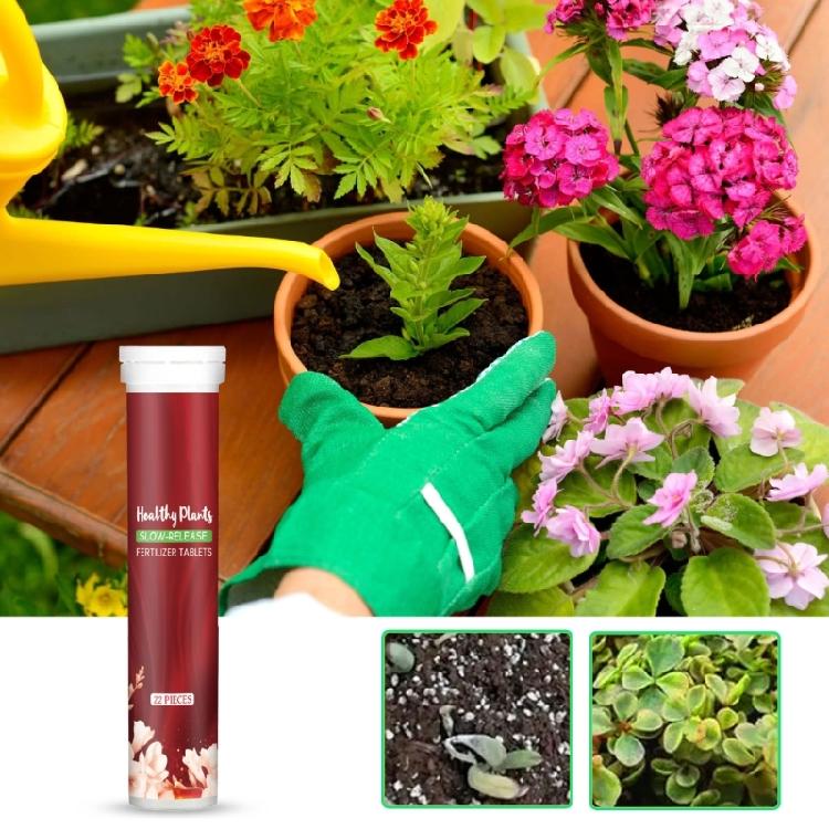 Gardening Slow Release Tablets Organic Fertilizers Strong Root for Garden